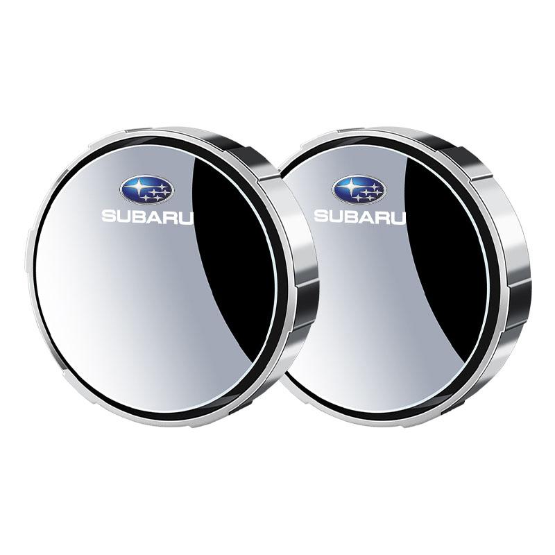 

2 шт. Регулируемое зеркало заднего вида для слепой зоны автомобиля с углом 360 градусов для Subaru Forester impreza Outback Legacy Tribecacar WRC XV Автоаксессуары серебряный