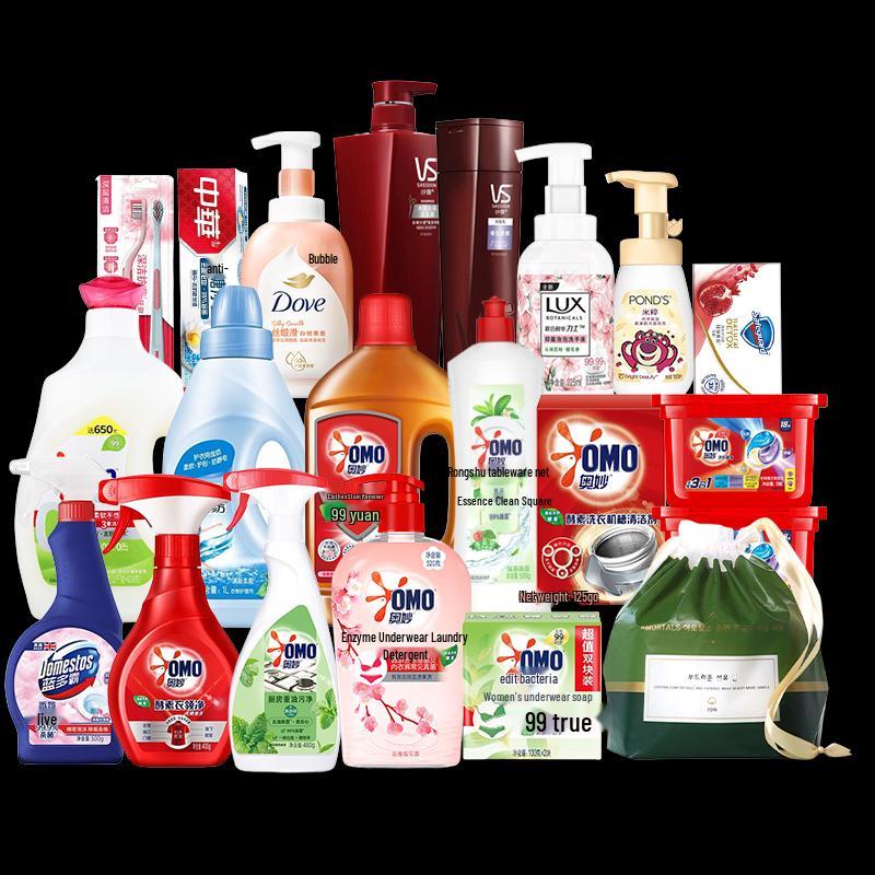 VS Sassoon, Dove, Lux, Omo Wash & Care Set