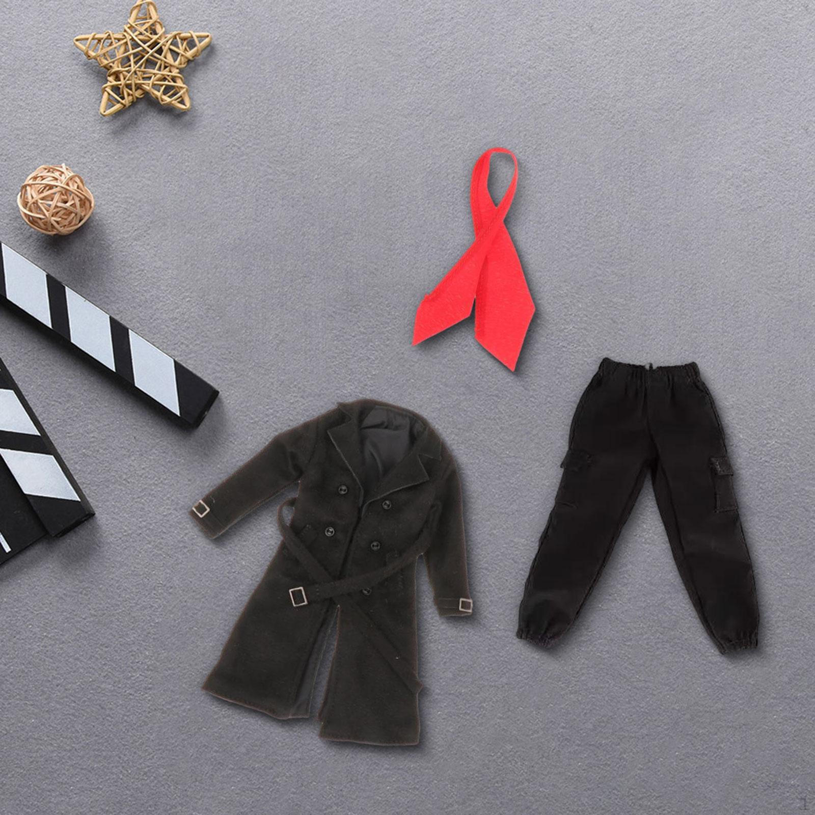 

Рыцарское облачение для 6-дюймовых мужских фигурок чёрный