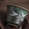 Zuppiera Sancai Ceramica Kung Fu Creativo Tè Una Gru Tazza della Regina Ciotola da Tè Gaiwan Set Zuppiera in Ceramica Servizio da Tè in Porcellana Spessa