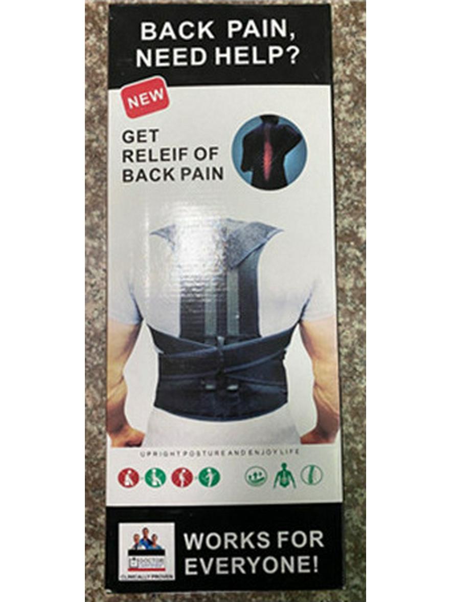 

Корректор осанки для взрослых: Пояс для поддержки спины, груди и плеч для профилактики горба, для мужчин и женщин. XXXL