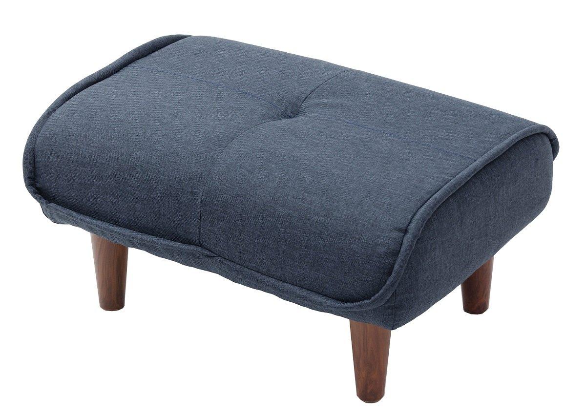 

Cellutane Сделано в Японии Пуф-табурет Waraku no Pocket Индиго Высокий (Целлютан) Подножка, Кивами, Одноместный, Пружинный, Синий в стиле деним,