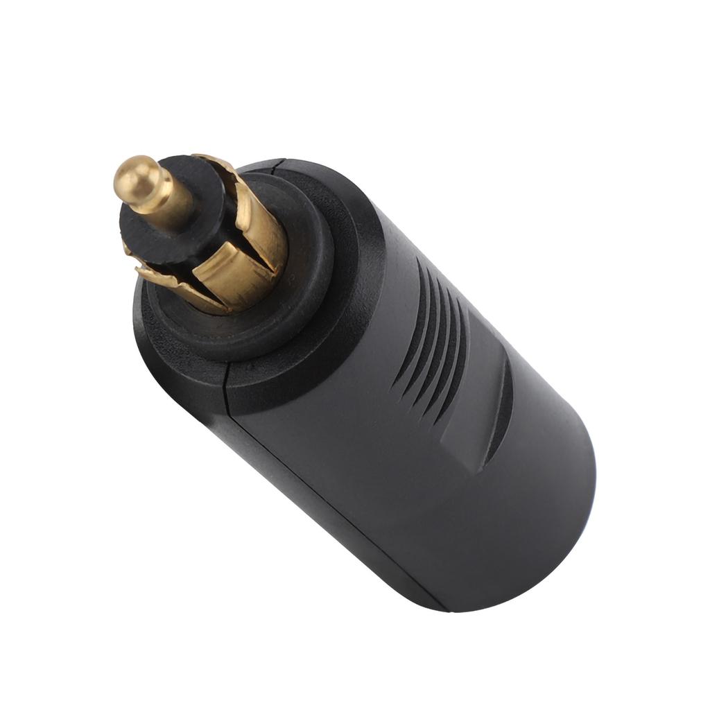 12V Motorrad Europäischer Zigarettenanzünder Stecker Adapter für DIN Buchse