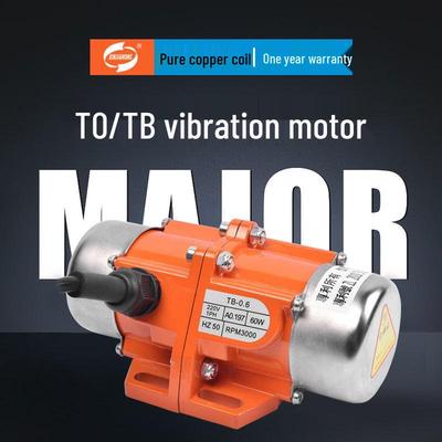 Série TOTB Třífázový/Jednofázový AC Vibrační Motor - Asynchronní Motor s Frekvenčním Měničem
