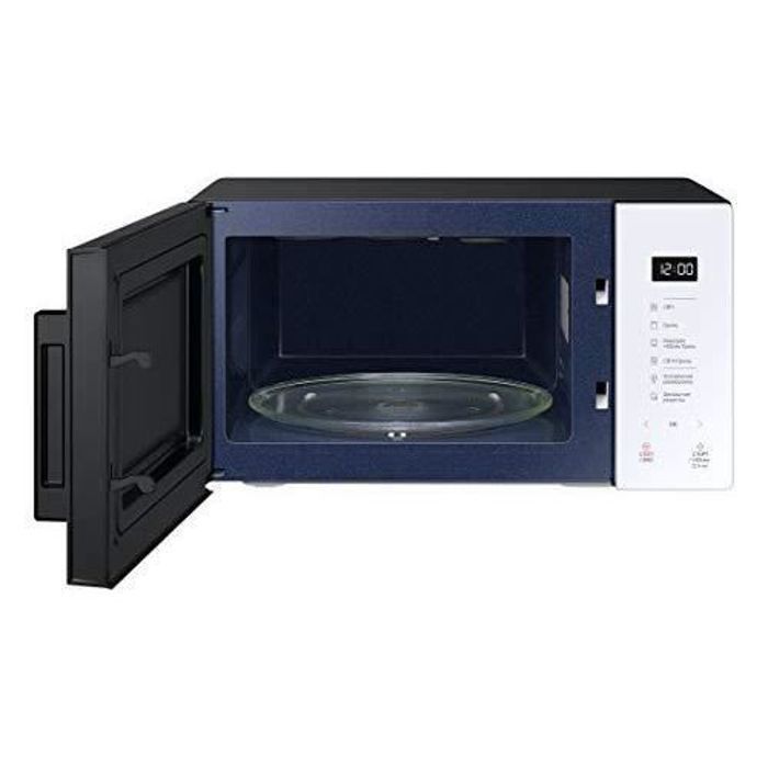 Four micro-ondes - Samsung - MG23T5018AW - 23 L - 1100 W - Cuisson automatique et home Dessert