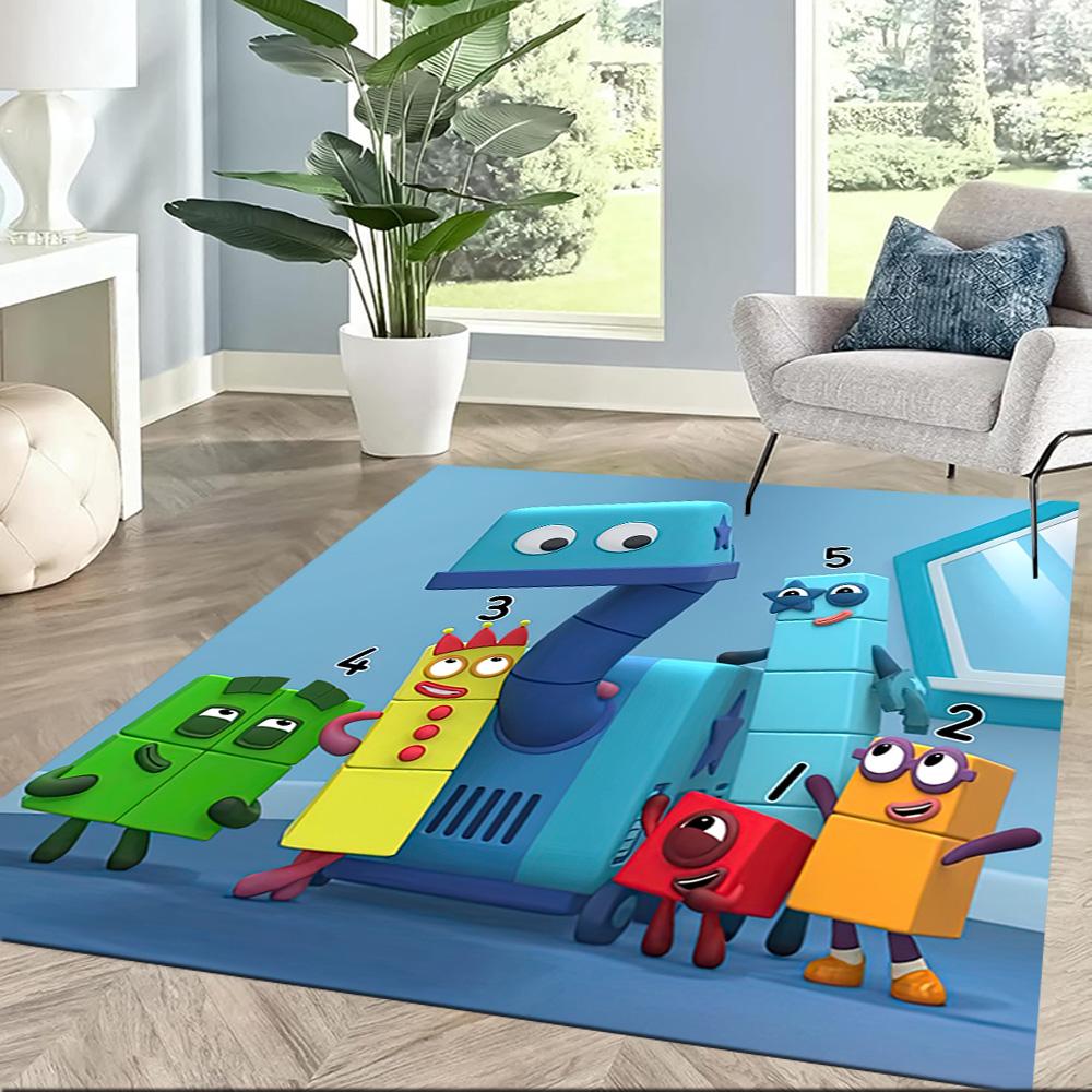 Numberblocks Carpet Perfect For Decorate Room Living Rooms Balcony Study Room Antislip Carpet Office Home Decor Birthdaychristmas Gift