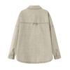 Women's Fashion Retro Loose Casual Large Pocket Denim Shirt Jacket