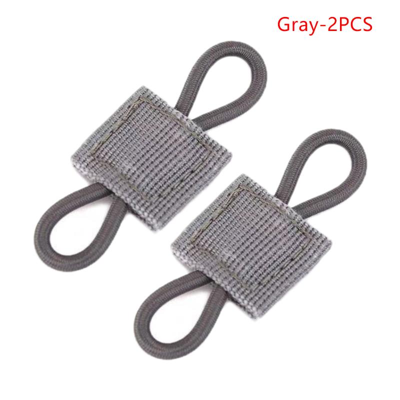 2/5/10Pcs Molle Elastic Nylon Webbing Ribbon Buckle Outdoor Hiking Hunting Backpack Vest Ptt Antenna Stick Pipe Binding Retainer