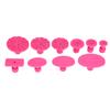 33Pcs Car Auto Body Dents Removal Pulling Tabs Paintless Dent Repair Tools
