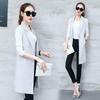 Elegante Anzug Weste Frauen Frühling Herbst Ärmellose Lange Weste Jacke Blazer Weste Mantel Frauen Weste