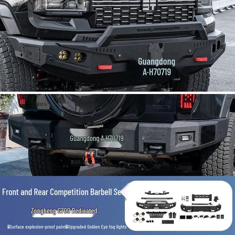 Zongheng G700 Off-Road Front & Rear Anti-Collision Modified Bumpers