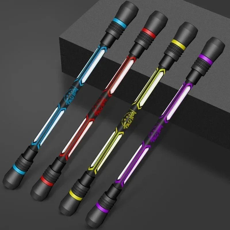 1/4pcs 2-in-1 Fidget Spinner Pen, 0.5mm Ballpoint for Stress Relief & Focus, Anti-Slip Office Desk Toy & Gift for Adults