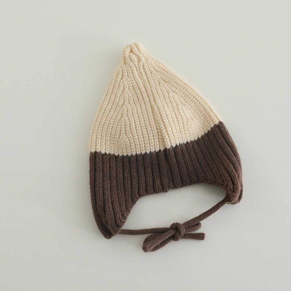 with Flaps Kids Knitted Hat Warm Baby Beanie Cute Winter Beanie  for Baby