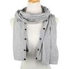 Button Closure Nursing Cover Breathable Nursing Shawl Jeans Pants Decor Breastfeeding Cover