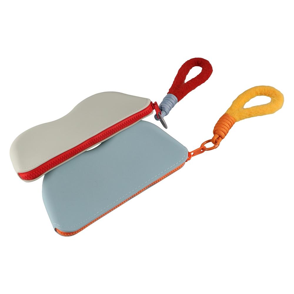 

Сумка для солнцезащитных очков Портативная силиконовая сумка для очков со шнурком Сумка для солнцезащитных очков Дорожная сумка для очков синий