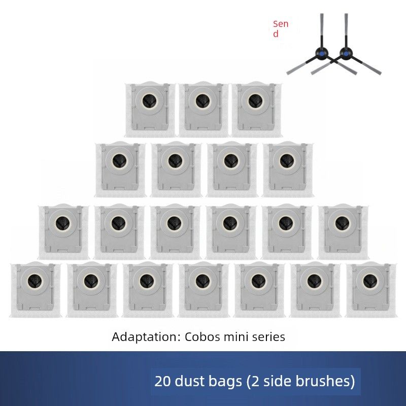 Applicable To Ecovacs Dibao Mini Sweeping Robot Accessories Side Brush Rag Dust Collection Bag Rolling Brush Filter Consumables
