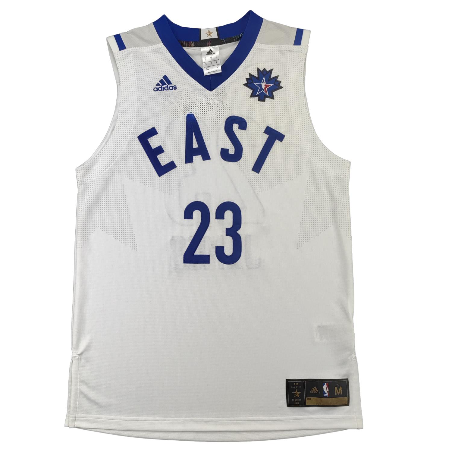 

Adidas X NBA Collaboration LeBron Swingman Fan Edition Soft Comfortable Skin-Friendly Casual Basketball Jersey Unisex jerseys White AC2636 L