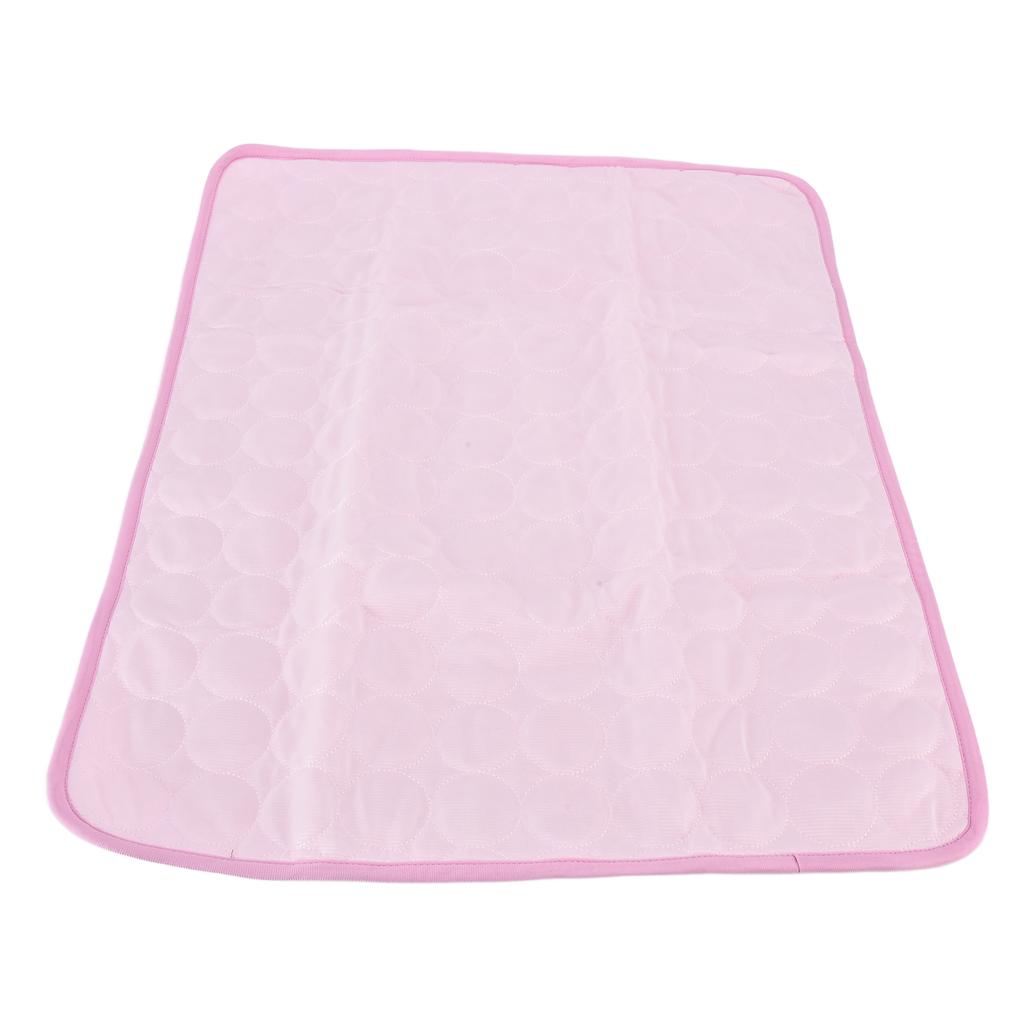 Pet Cooling Mat Breathable Ice Silk Cooling Pad for Dogs Cats Kennel Outdoor Car Seats Couches Floors