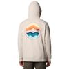 Columbia Columbia Trek Graphic Hoodie, Mens Beige Sweatshirt