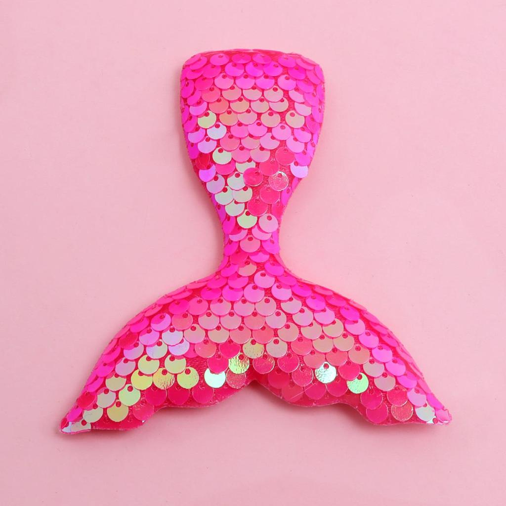 Colorful Mermaid Sequin Hair and Clothing Accessories in Box Packaging
