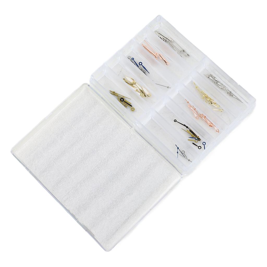 Zeiger Stundenzeiger Minutenzeiger Sekundenzeiger Set Legierung Ersatz Uhrenzeiger Kit für Uhrmacher Reparaturteile