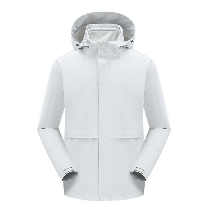 3-in-1 Jacket Men's Rainstorm Waterproof Removable Outdoor Clothing Breathable General Jacket Customization