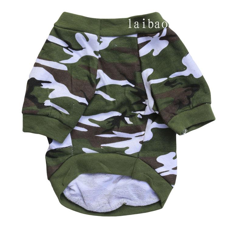 Camouflage Pet Clothing for Medium & Large Dogs - Spring, Summer, Autumn Styles
