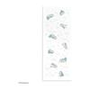 Mofusand Hannari Shark Nyan Tenugui Towel - White, Approx. 34x90cm, Cute Shark Nyan, Packaged