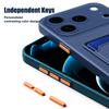 Liquid Silicone Soft Phone Case For iPhone 17 16 Pro Max 14 15 16 Plus 12 13 Mini 16E 17 Air XS Max XR Card Slot Protector Cover