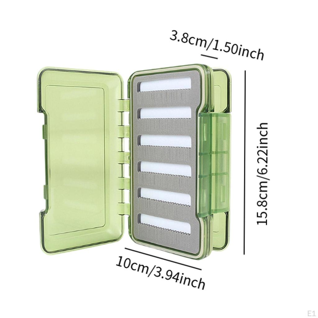 Fluefiskeboks Sluk Agn Etui Lett vanntett Utstyr