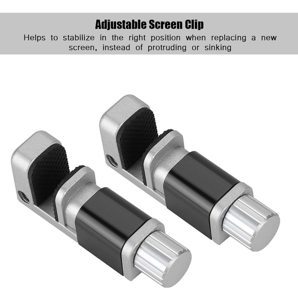2Pcs Adjustable Clip Fixture LCD Screen Fastening Securing Clip Clamp Phone Tablet Repair Tool