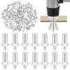 100/10x Hammer Drive Expansion Rivets Percussion Expansion Aluminum Nail Head Piercing Knock Type Small Tapping Screws Fasteners