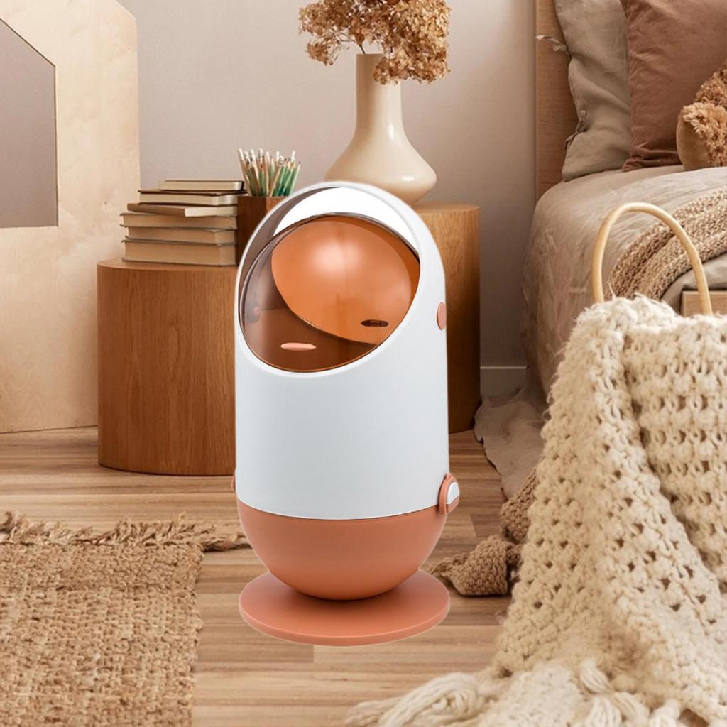 Mini Desktop Trash Can Garbage Container Garbage Bin for Dorm Kitchen Office