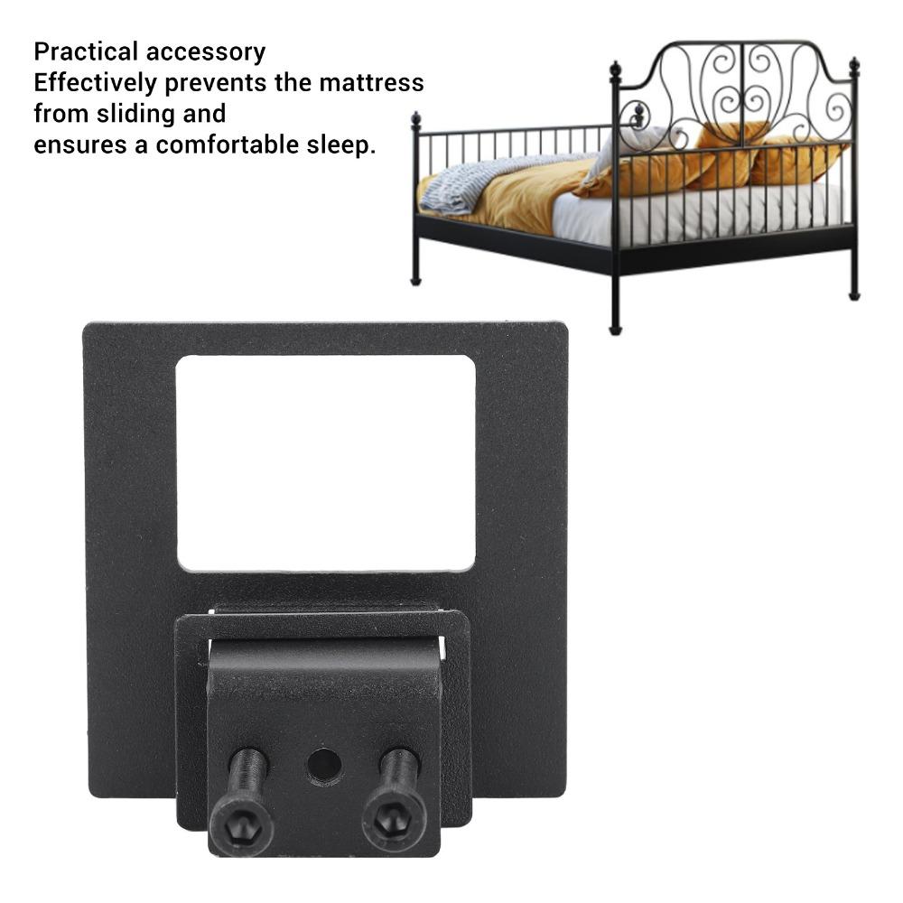 1 Set Steel Anti Slip Mattress Gasket 3.15*2.95in Mattress Gripper Mattress Holder For Daily Use
