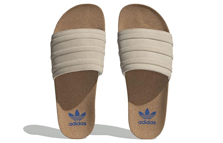 Adilette Adidas Originals Premium Slides 'Cork Pack - Wonder White' ID2016