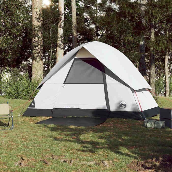 Tente de camping - vidaXL - Tente à dôme 3 personnes - Imperméable - Tissu occultant - Facile à monter