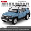 1/24 Scale TOYOTA FJ Cruiser Off-Road SUV Alloy Metal Diecast Model Car High Quality Decorative Trendy Ornaments Gifts Box for Friend