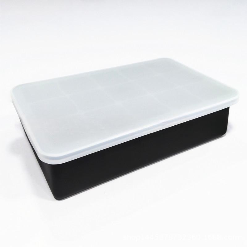 4/6/8/15 Grid Big Ice Tray Mold Giant Jumbo Large Food Grade Silicone Ice Cube Square Tray Mold DIY Ice Maker Ice Cube Tray