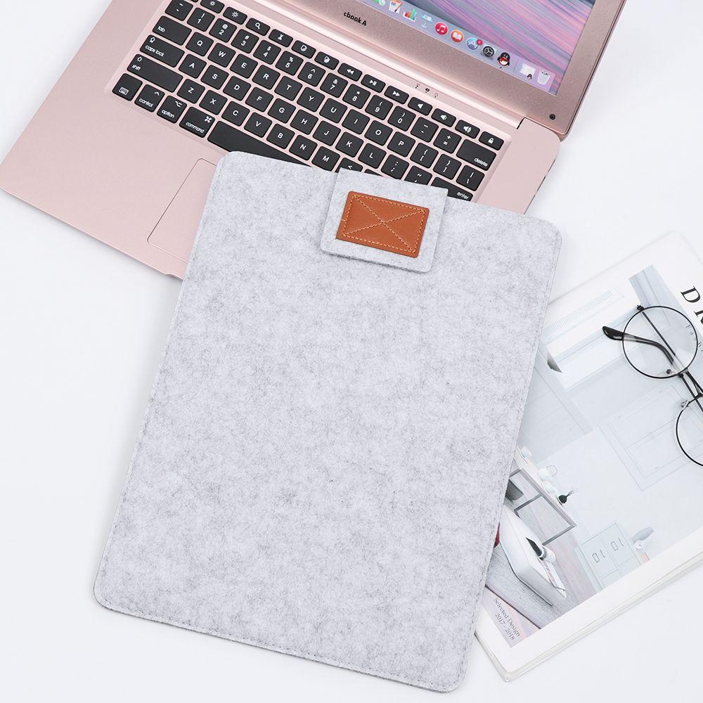 Profesionální módní kryt na počítač proti poškrábání Taška na notebook Vlněná plsť Pouzdro