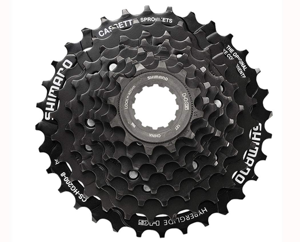 SHIMANO 8S 24681482 CS-HG200 12-32T чёрный