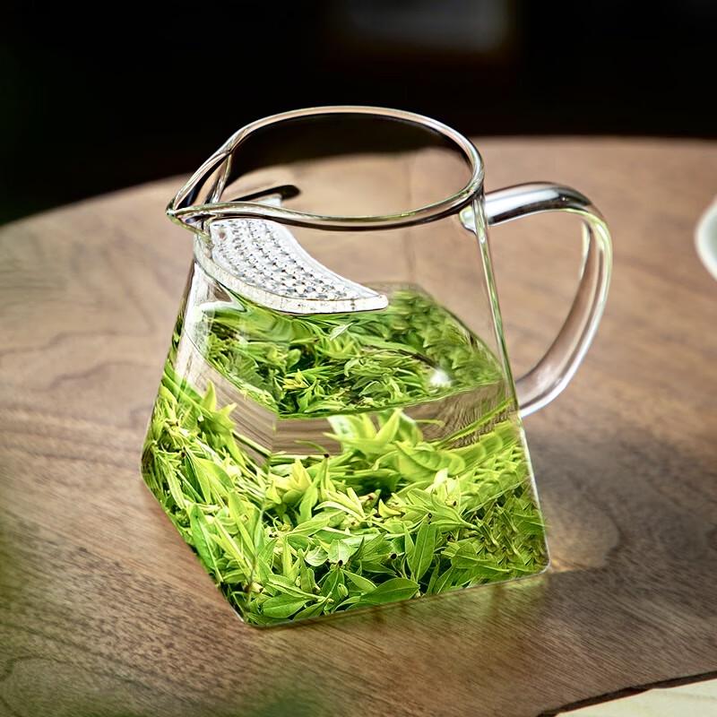 NiYe Handmade Glass Teapot for Green Tea