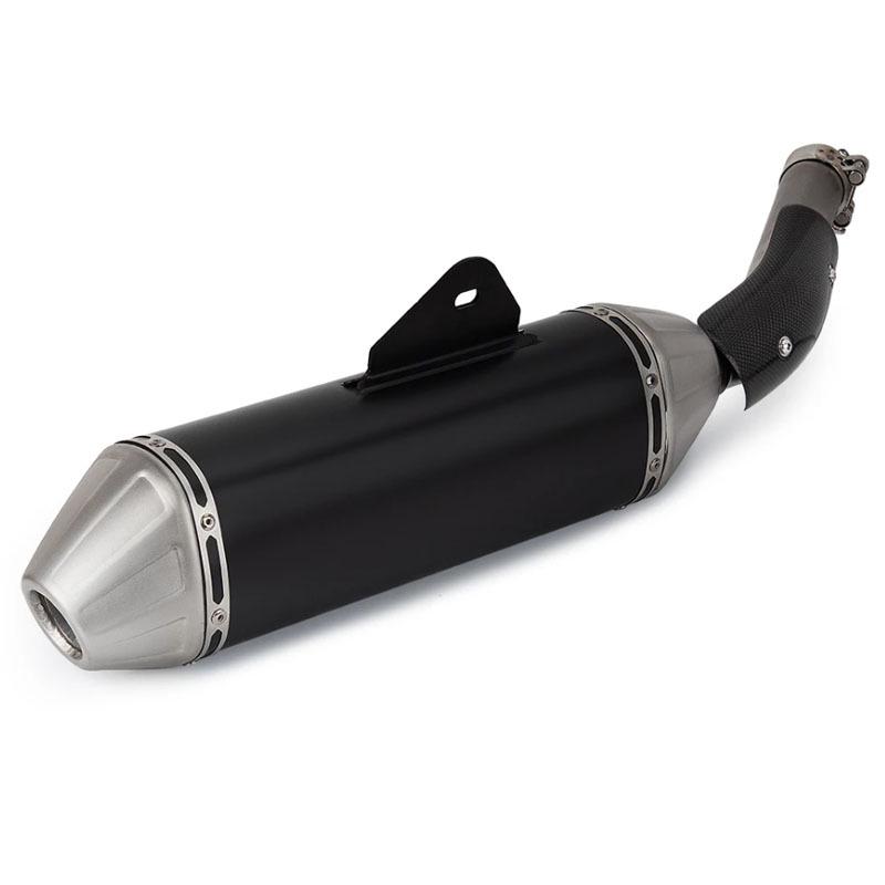 Yamaha Tenere 700 T700 Stainless Steel Exhaust Pipe with Heat Shield
