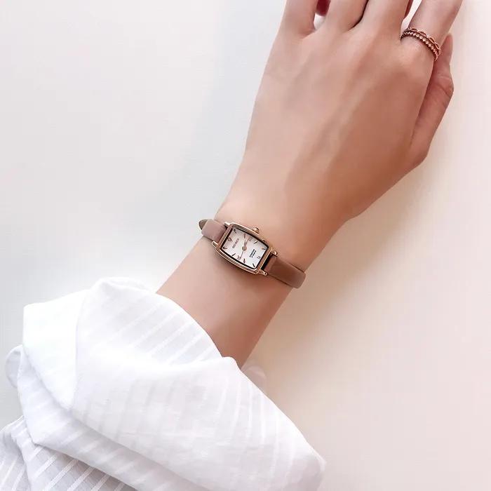 Diamond Square Metal Watch GE1209