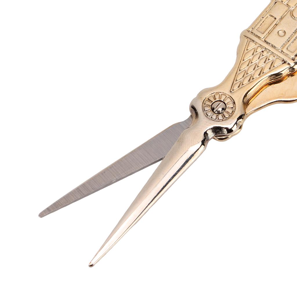 Vintage Scissors Stainless Steel Corrosion Resistant Sharper Blades Effort Saving Multifunction   Craft Scissors