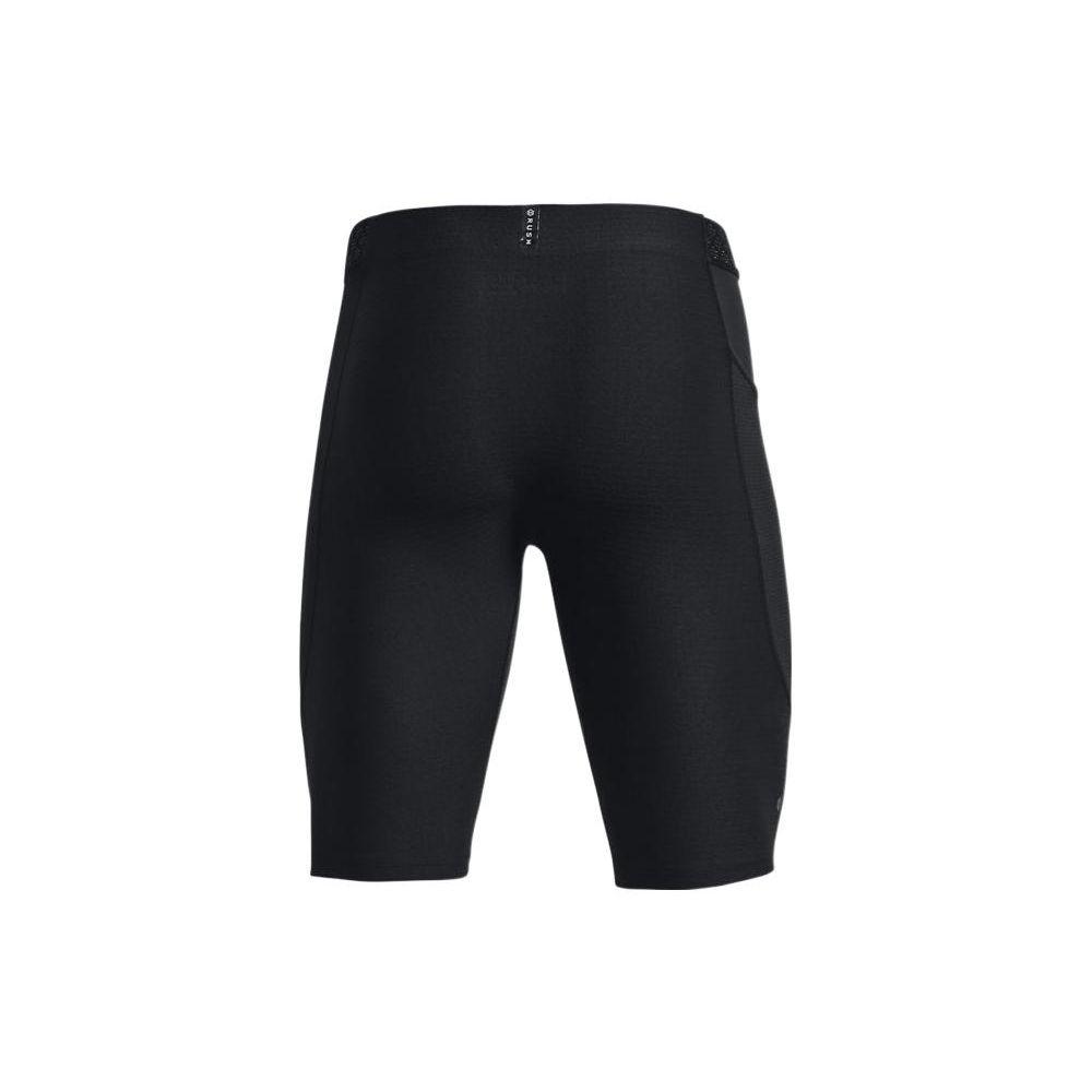 Under Armour Rush Solid Color Training Shorts Men Bottoms Black 1370316-001