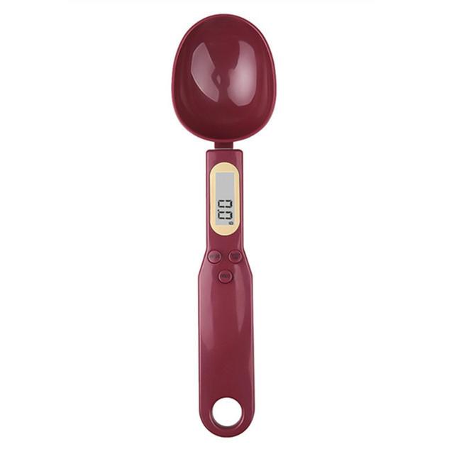 Digitale elektronische LCD-Küchenwaage, Mini-Löffel, Lebensmittelwaage, Kochen, Mehl, Milch, Kaffeepulver, Gewichtsmessung, 0,1-500g