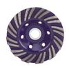 3Pcs Diamond Grinding Wheel 100mm Diamond Cup Wheel for Grinding and Polishing Concrete Stones Cement Marble Violet