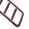 2Pcs Car ABS Chrome Engine Hood Air Vent Cover Trim Fit for Mercedes-Benz ML W166 GL X166 GLE GLS