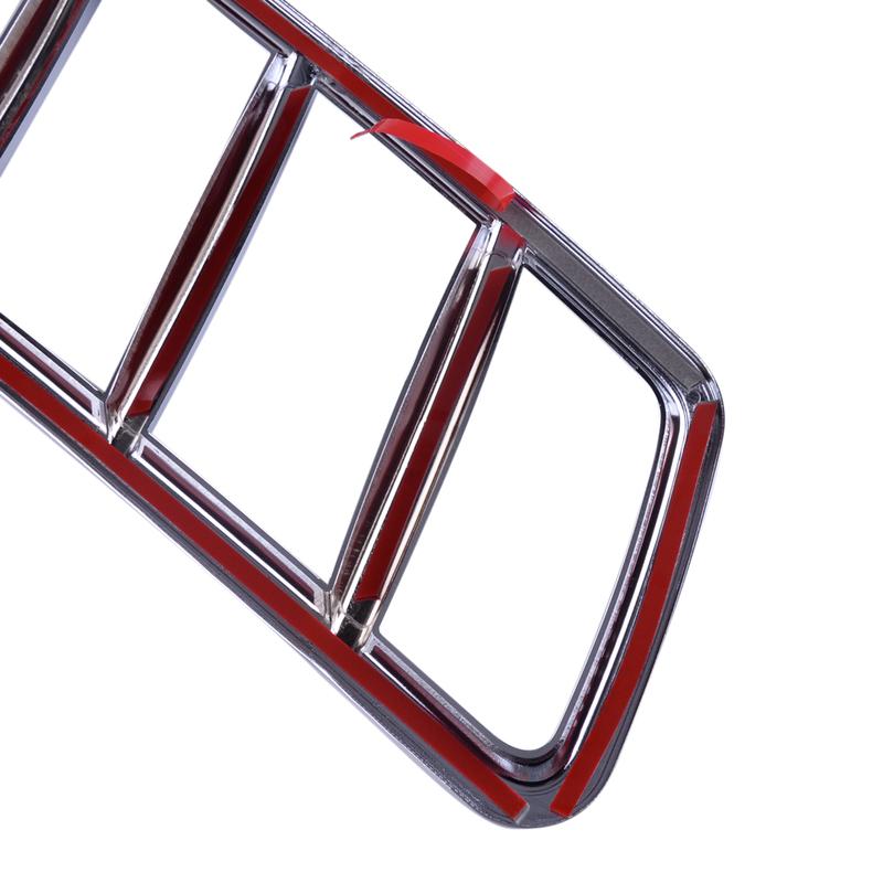 2Pcs Car ABS Chrome Engine Hood Air Vent Cover Trim Fit for Mercedes-Benz ML W166 GL X166 GLE GLS