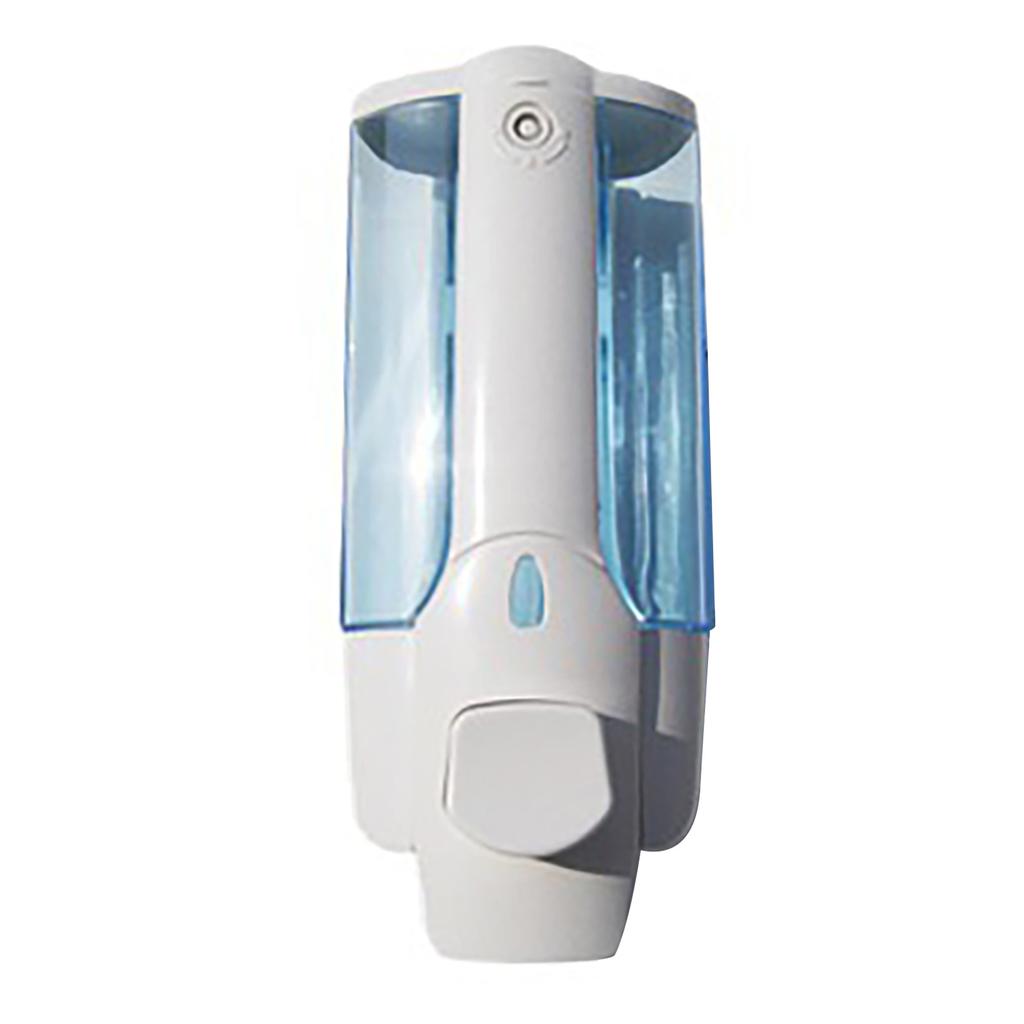 Dispenser di Sapone Manuale da Parete 350ml Antigoccia con Chiusura Dispenser di Sapone da Parete per Bagni